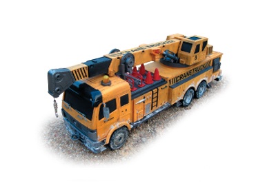 Hobby engine store crane truck